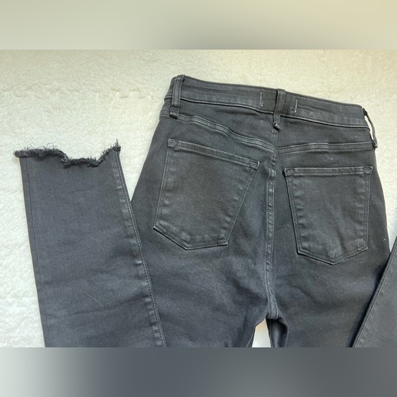 Curve Love High Rise Super Skinny Ankle Jean Black - 27/4 - Picture 3 of 5